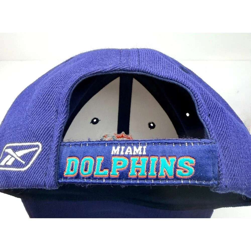 Miami Dolphins Reebok Embroidered NFL Licensed Team Apparel On Field Snapback